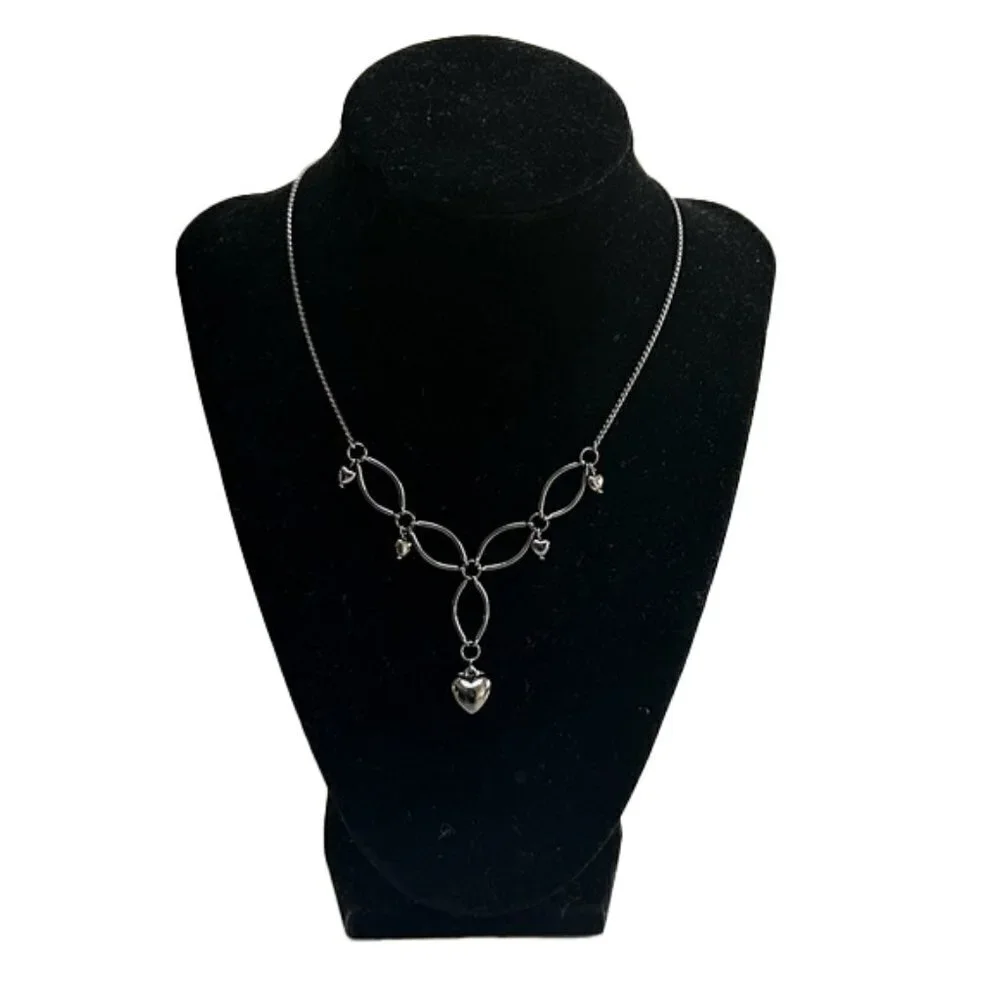 👋 3/$15 PARTY HEART FASHION NECKLACE